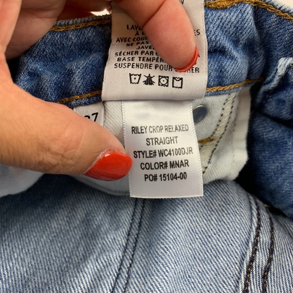 HUDSON Jeans, Light Blue, butterflies embroidered - Picture 2 of 8